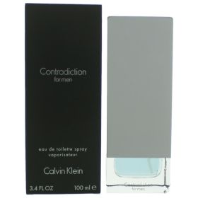 Contradiction by Calvin Klein (Option: 3.4 oz EDT Spray for Men)
