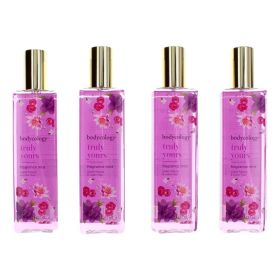 Truly Yours by Bodycology (Option: 4 Pack  8 oz Fragrance Mist for Women)