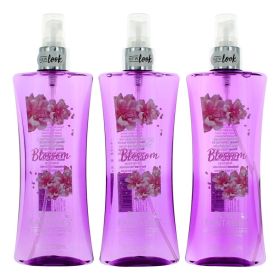 Japanese Cherry Blossom by Body Fantasies (Option: 3 Pack 8oz Fragrance Body Spray women)