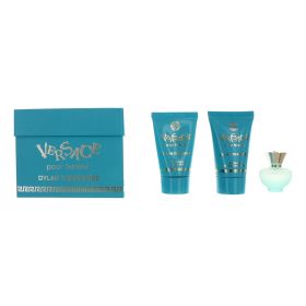 Versace Dylan Turquoise by Versace (Option: 3 Piece Miniature Gift Set women)