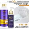 AILKE Glutathione 5-in-1 Women Skin Care Kit, With Body Lotion, Serum, Dark Spot Removal Cream, Body Cream, Brightening Soap