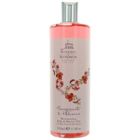 Woods Of Windsor Pomegranate & Hibiscus (Option: 11.8oz Bath and Shower Gel  women)